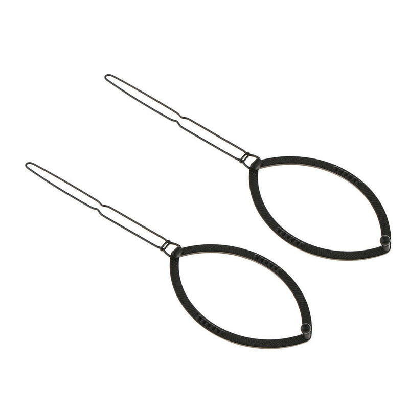 Women's Metal Leaf Shaped Straight Hair Clip