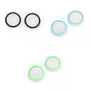 3 Pairs Replacement Glow Joystick Caps for Sony PlayStation PS4 Controller