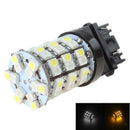 T25 3157 3528 60SMD Led Dual colors Turn Signal Parking Running Light Bulbs