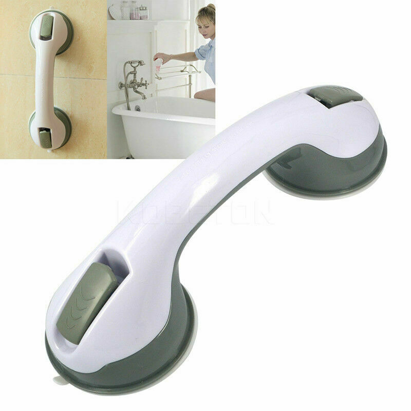 Bathroom Shower Tub Room Super Grip Suction Cup Safety Bar Grab Handrail. Y5K8