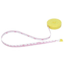 Sewing Tailor Cloth Measuring Ruler Tape Measure 150cm Yellow Pink U1Y2