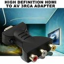 1080P HDMI To 3 RCA Adapter Component Cable Cord Converter Video Audio HDTV PC