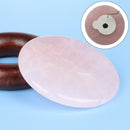 False Eyelash Pink Jade Stone Glue Adhesive Pallet Round Shape yelash Extens Gw