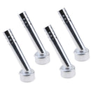 4x Universal 1.9" Exhaust Silencer Angled Dirt Bikes ATV Adapter Long 5.5"