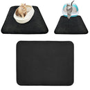 High Elastic EVA Cat Litter Mat Waterproof Double Layer Foldable Pet Cat Trapper