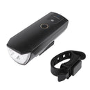 USB Rechargeable 350LM LED Bicycle Headlight Smart Sensor Bike Head Lamp