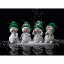 Cute Snowman 5D DIY Full Round Diamond Painting Mosaic Art Decor Beadwork