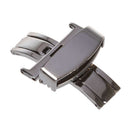 Stainless steel security folding clasp polished for watchband 22mm Z7D8