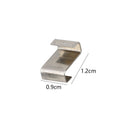 25x Stainless Steel Z Shaped Greenhouse Lap Clip Clamps For Glass & Glazing