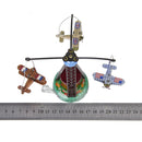 Classic Carousel Plane Carousel Christmas Ornament Scene Show