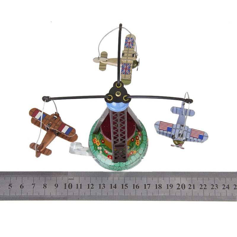 Classic Carousel Plane Carousel Christmas Ornament Scene Show