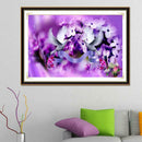 5D DIY Full Drill Diamond Painting Purple Landscape Cross Stitch Embroidery