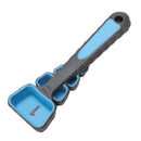 8 x Silicone Measuring Cups Set Spoon Kitchen Tool Collapsible Baking Cook J2W5