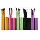 5Pcs Travel Portable Mini Eye Makeup Brushes Set Reals Eyeshadow Eyeliner E