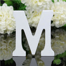 DIY Home Decor Wooden Letter Wood English Alphabet Wood Crafts M