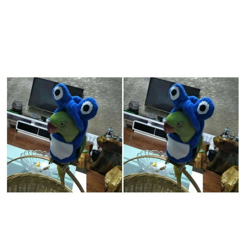 Bird Clothes Parrot Parakeet Macaw Cute Bird Hoodies Parrot Clothes, XL & L,