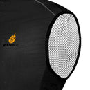 Unisex Reflective Bike Cycling Windproof Vest Running Sports Coat XL Black