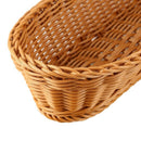 Braided Storage Basket Bread Basket Wicker Rattan Bread Basket, Fruit Servi J8W9