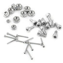 480pcs Hex Socket Head Cap Screws Nut Kit Set M2 M3 M4 Stainless Steel For