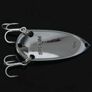 5X(YAPADA Spoon Zinc Alloy Hard Fishing Lure Holographic Cicada Shape SpoonJ7S2)