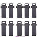 10Pcs Walkie Talkie Spare Part Back Belt Clip for Baofeng 2-way Radio UV5R