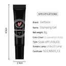 Gelfavor Stamping Gel For Nails Polish Set Paint Plate 8G Gel Varnishes Uv