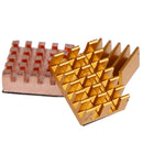 3Pcs/set Raspberry Pi 4B Copper Cooling Pad Heatsink Radiator Cooling Kit J Kw