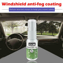 Car Window Glass Anti-fog Agent Safe Driving Windshield Rainproof Spray 20/50ml