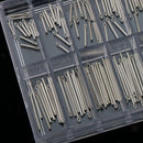 180Pcs Watch Strap Band Cotter Pins Stainless Steel Links Strap 8mm-26mm