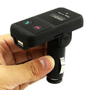 Bluetooth Car Kit MP3 Player FM Transmitter USB Mini LCD Black