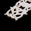 Rubber Wood Carved Applique Retro Furniture Crafts Decor New(22.5*8cm)