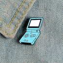 Cartoon Mini Game Machine Brooch Badges Shirt Enamel Lapel Pins (Style 2)  A