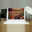 Christmas Background Cloth Photo Studio Backdrops New Year Party Snow Tree Decor