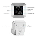 2 Stainless Steel Probe Digital Meat Thermometer Wireless Barbecue Diy Food