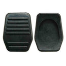 2pcs Replacement Parts Clutch Brake Pedal Pad Black Accessory for Ford Transit