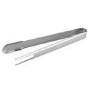 Stainless Steel Utility Kitchen Tongs Salad BBQ Meat Grill Tongs 24cm