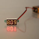 0.36" Digital DC Voltmeter 4.5-30V 2 Wires Red LED Display Panel Voltage Meter