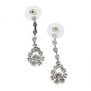 Beautiful Bridal Wedding Crystal Necklace Earrings Set