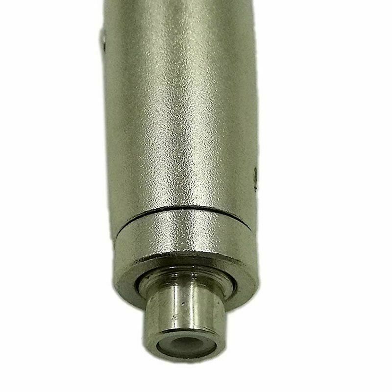 3 Pin XLR Male to RCA Female Audio Jack Plug Microphone Barrel Adapter Conv