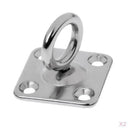 2x 316 Stainless Steel Eye Plate Boat Pad Eye