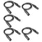 5Pcs 3 Pin XLR Male to Female Cable for Speaker Microphone Amplifier 0.6m