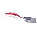 13 in 1 Hard Metal Spoon Sequin Lures Baits with Feather for Weever Bass