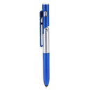 Multifunction Ballpoint Pen Folding LED Light Mobile Phone Stand Pen (Blue