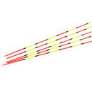 5Pcs Fishing Float Night Luminuous Tackle Glow Stick Wood Accessories With Lead