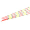 5Pcs Fishing Float Night Luminuous Tackle Glow Stick Wood Accessories With Lead