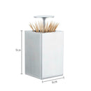 Stainless Steel Toothpick Holder Portable Toothpick Can Container for Travel