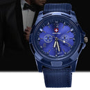 New Fashion Knitting Military Watches Army Watch Land, Sea And Air Forces S P3L9