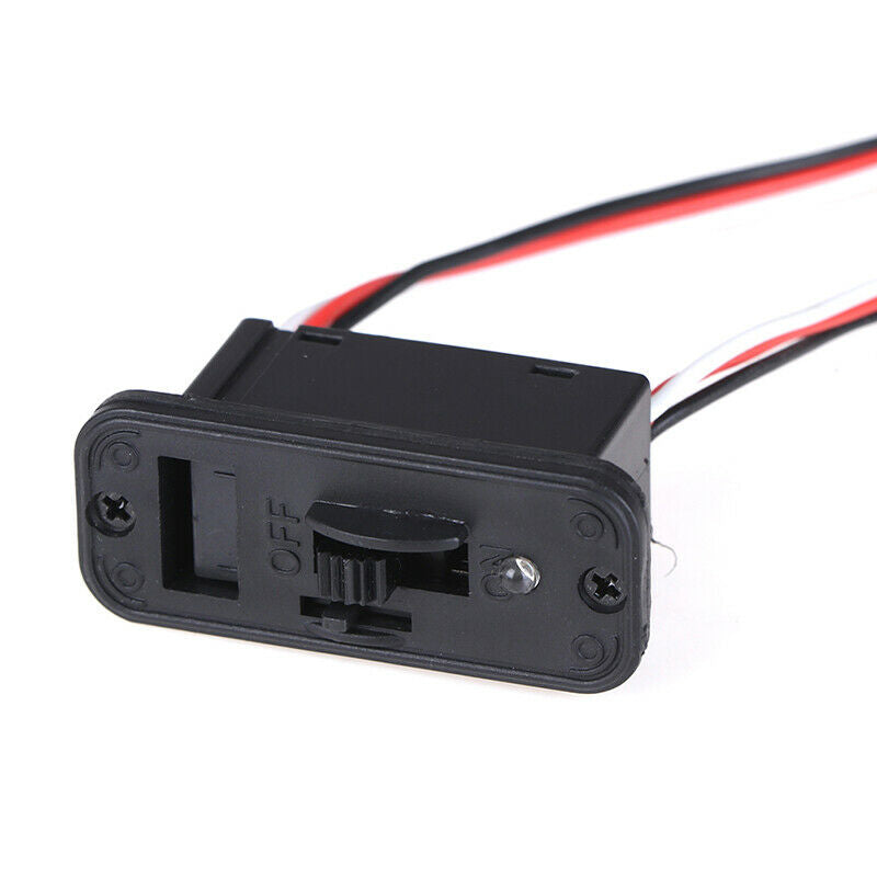 1Pc RC Switch With LED Display JR RC On Off Connectors For Receiver RC AccesBX