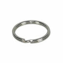 100pcs 25 mm Metal Key Holder Split Rings Keyring Keychain Key Fob I8V6