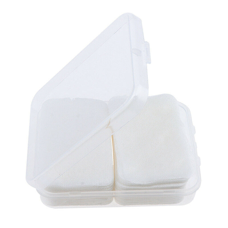200Pcs Soft Disposable Face Cleansing Makeup Remover Square Cotton Pad Wipes